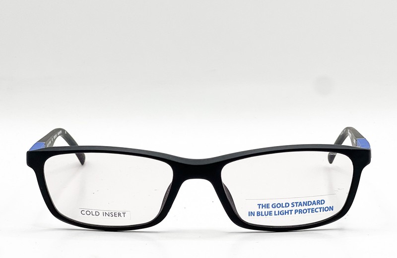 NEW BLUTECH ENERG-EYES BLACK MATTE AUTHENTIC EYEGLASSES 54-17 gallery