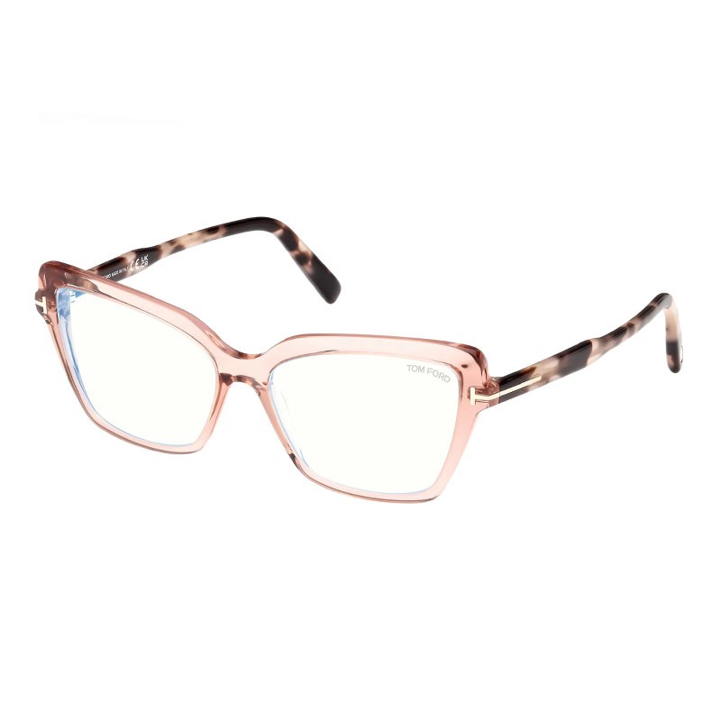 NEW Tom Ford FT5948-B 072 Shiny Violet 55mm Eyeglasses