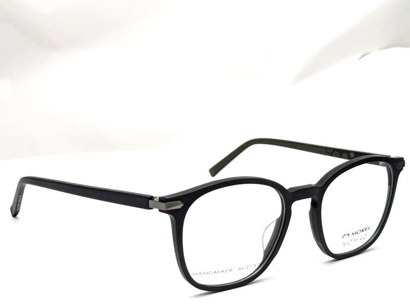 Morel Nomad 40106N ND01 Black Men’s Eyeglasses Frames 51-19-140
