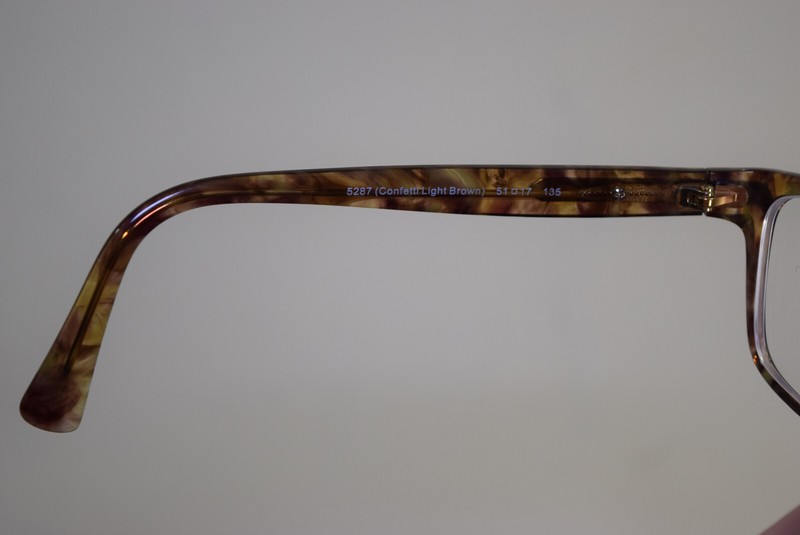 Coach Eyeglasses Frame Only HC 6065 Tortoise 5287 Confetti Light Brown 51-17-135 gallery