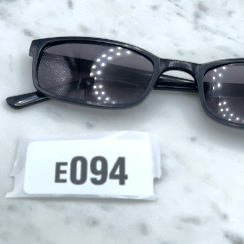 Rochester Solid Black Rectangle Full Rim Eyeglasses Frames Only 150mm gallery
