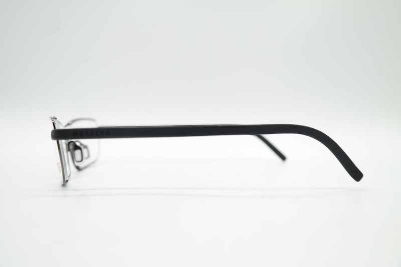 Metzler 5018 Silver Black Square Glasses Frame Eyeglasses New gallery