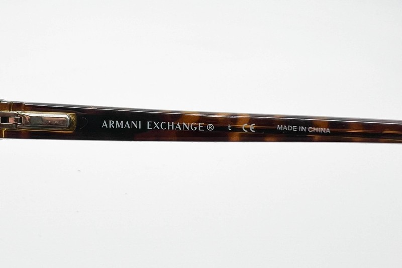 Armani Exchange AX3037 8037 53-17-140 Brown Eyeglasses Frame Only gallery