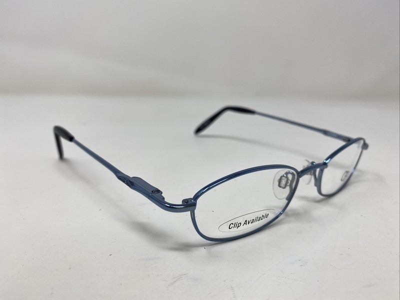 Ocean Pacific FIREFLY BLUE STEEL 47-17-135 Metal Full Rim Eyeglasses Frame ZA70 gallery