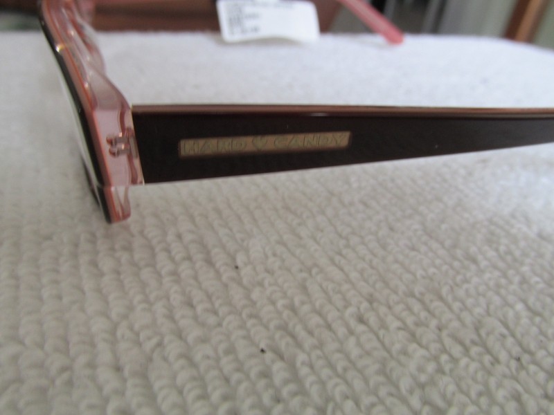 NEW Hard Candy Eyeglass Frames HC-24 Brown 51-16-135 $68.00 gallery