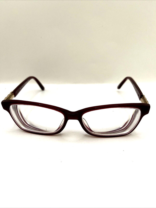 Saks Fifth Ave Glasses Saks 286, Color 0EGT Plum 53-15-130 Frame Only
