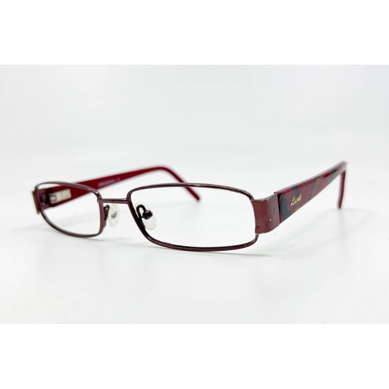 Link Occhiali Eyeglasses Womens Red Pattern 4173 51-16-135 Small 51mm