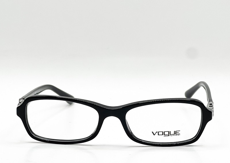NEW VOGUE VO 2789-B W44 BLACK AUTHENTIC EYEGLASSES 52-16 gallery