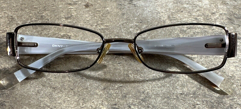 DKNY Dy 5566 1034 Brown Eyeglasses Frames Full Rim 50-16-135-25mm G17
