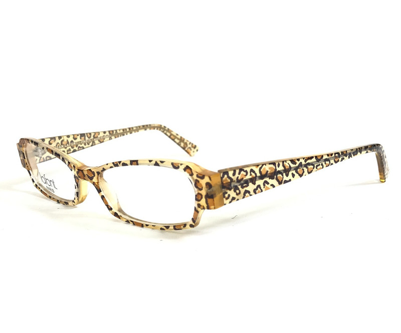 Jean Lafont Eyeglasses Frames NIKI 380 Leopard Print Cat Eye Full Rim 50-14-142
