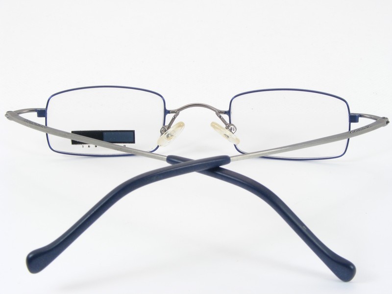 Vintage GIORDANO GA0277 57 Blue /Grey UNIQUE RARE EYEGLASSES GLASSES 43-23-140mm gallery