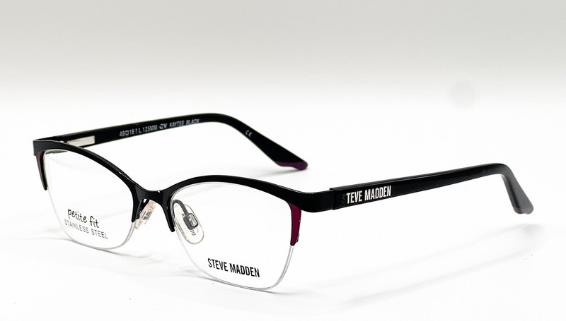 Steve Madden Kaytee Black Full Rim Authentic Eyeglass Frames 49-16-125