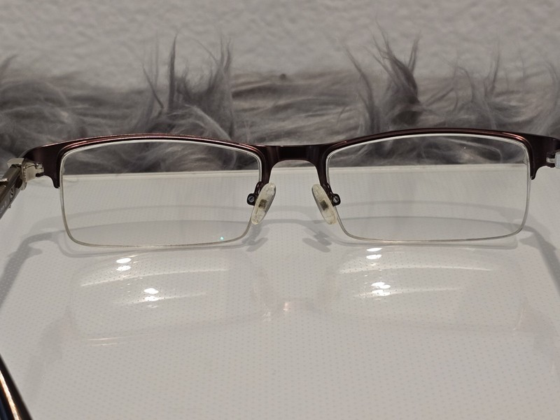 Dakota Smith Half Rim Eyeglass Frames 54mm Chrome Cross 54 18 140mm Two Tone gallery