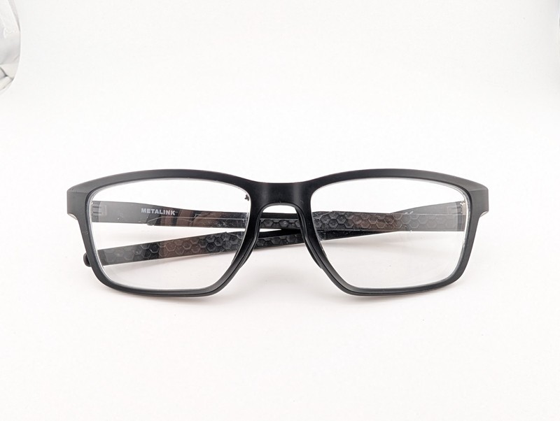 Oakley Eyeglasses Frames Only, METALINK, OX8153-0155, 55-17-136, Satin Black