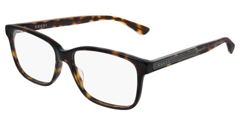Gucci GG0530O 002 Havana Brille Frames Glasses Eyeglasses Size 55