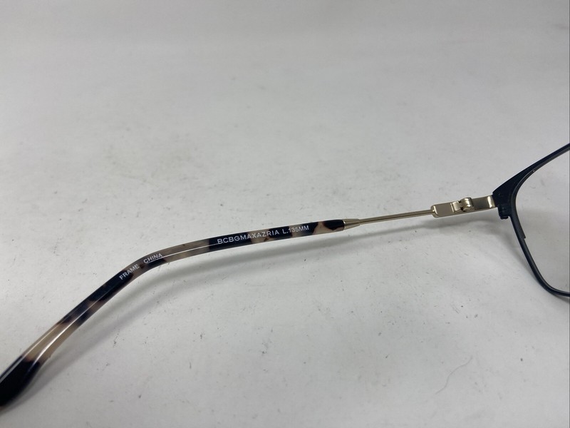 BCBGMAXAZRIA ANITA BLACK GOLD 54-16-135 EYEGLASSES J122 gallery
