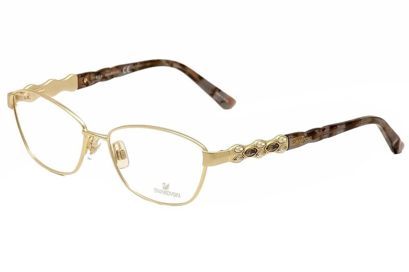 Swarovski Fatima SW 5134 32A Light Gold Metal Eyeglasses Frame 56-15-140 gallery