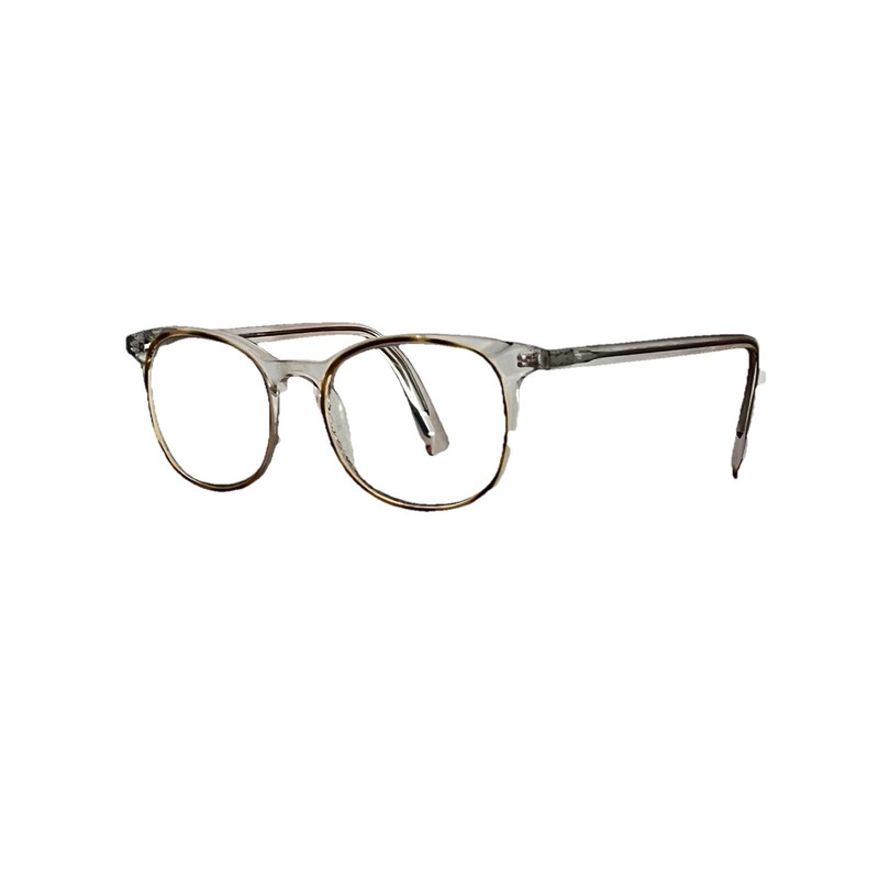 Warby Parker Durand Eyeglasses 668 48-30-142 Women’s Clear Beige Round Frames
