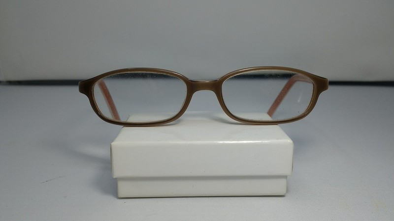 Gucci GG2468 LIGHTBROWN/AMBER/PEACH 49-16-130 FLEX HINGES G659