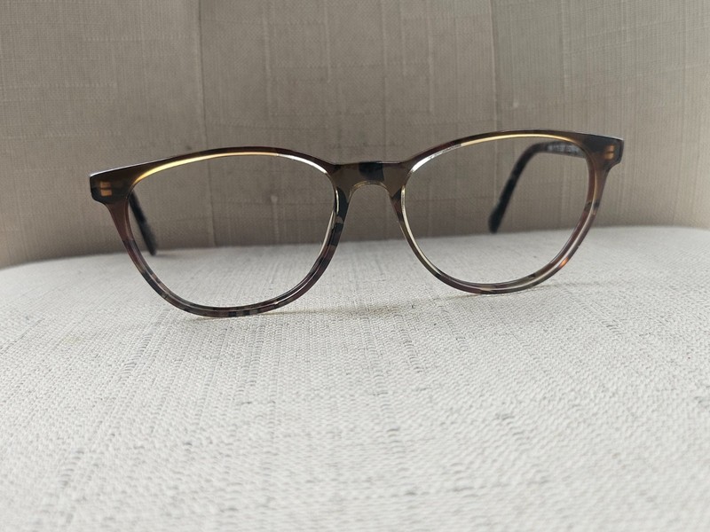 Link Occhiali Women Eyeglasses 7175 C57 Black Pink Camouflage Frames 53-16 140 gallery