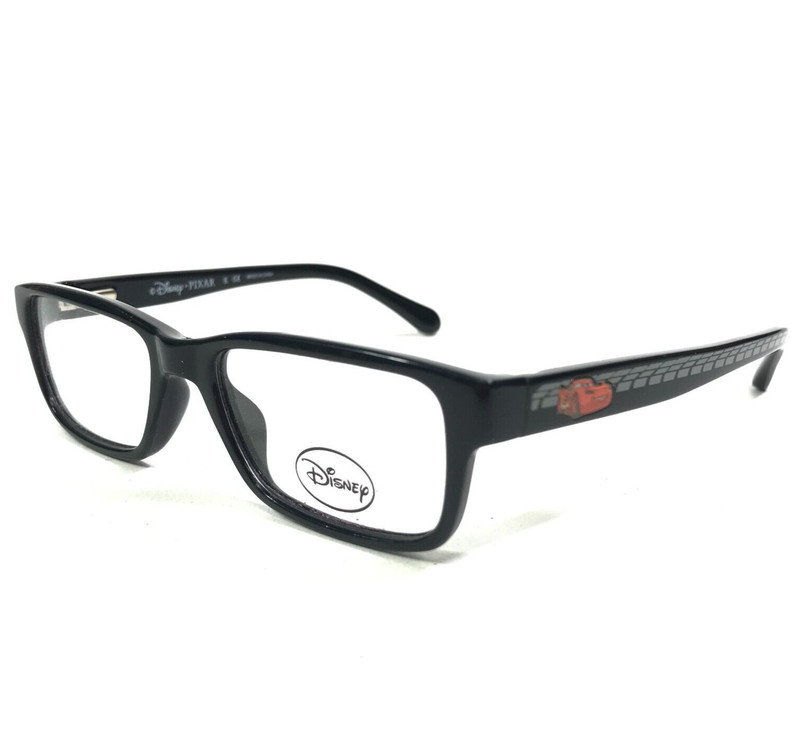 Disney Kids Eyeglasses Frames 3E 4004 2017 Black Rectangular Full Rim 45-14-125