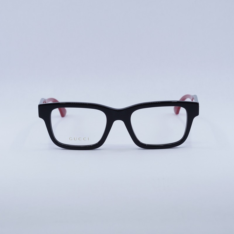 Gucci GG1865O 004 Black/Green/Red 52mm Eyeglasses New Authentic gallery