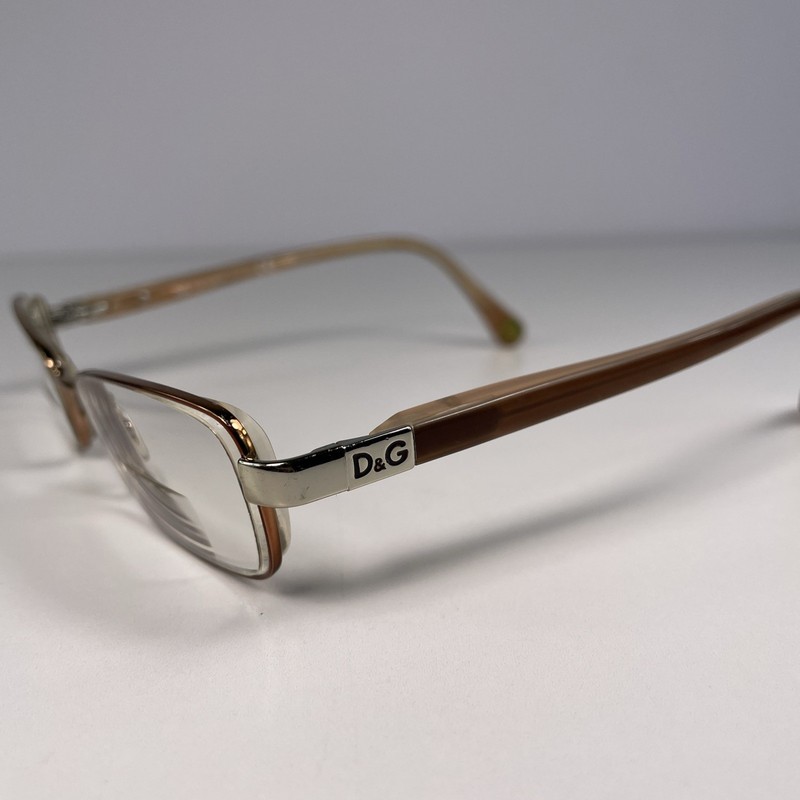 DOLCE & GABBANA DG 5096 1069 BRONZE GUNMETAL AUTHENTIC EYEGLASSES 49-16 gallery