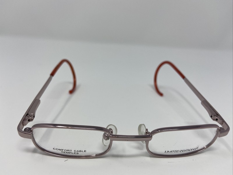 LIMITED EDITIONS EYEGLASSES FRAME CURLY ROSE 38-18-135 FULL RIM TU88