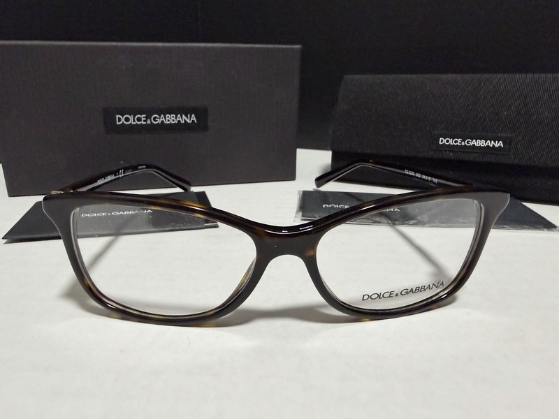 Dolce&Gabbana DG 3222 502 Tortoise Brown Cat Eye Full Rim 54-15-140 gallery