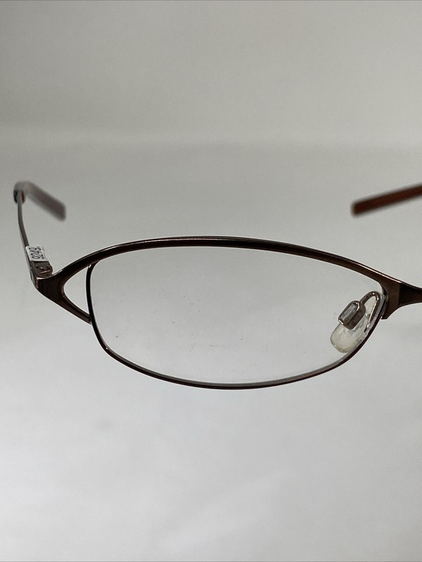 KENNETH COLE NEW YORK KC547 J78 NOS Italy Brown Eyeglasses Frame 52-16-135 gallery