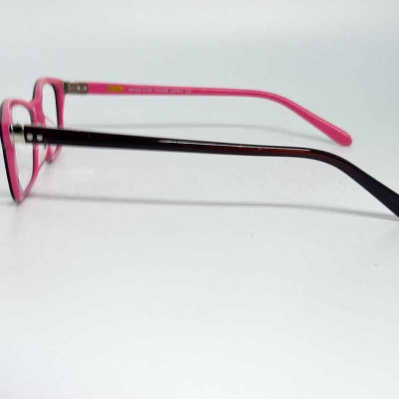 Modo MC042 50-16-142 Black Pink Full Rim Classic Rectangle Eyeglass Frames 15438 gallery