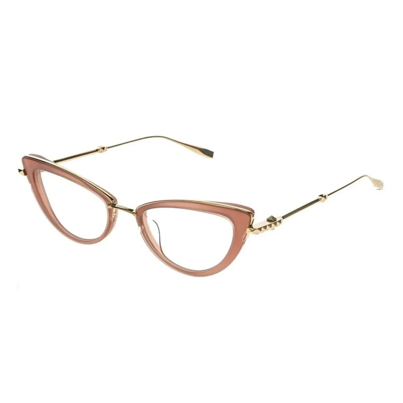Valentino VLX-123-CH B Cat Eye Crystal Ivory/Gold 51 mm Women's Eyeglasses Frame gallery