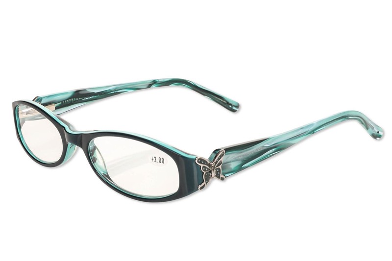 Judith Leiber Designer Eyeglasses JL3012-05 in Blue 51mm +2.00