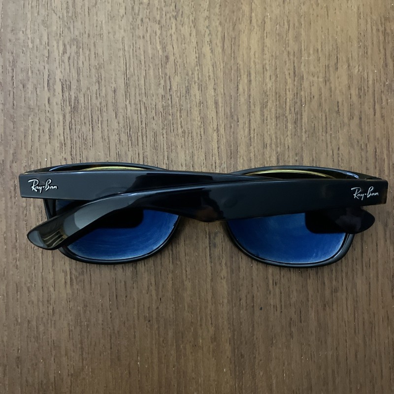 Ray Ban New Wayfarer rb2132 902/58 Tortoise Frames Only 55-18 Polarized gallery