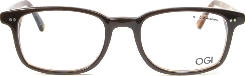 OGI HERITAGE 7161 1943 Espresso Eyeglasses Glasses Frame 50-19-145 Japan NEW
