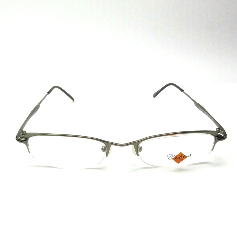 Lido West Club 54 EYEGLASSES GLASSES slim FRAME Jasmine Grey 50-17-140 gallery