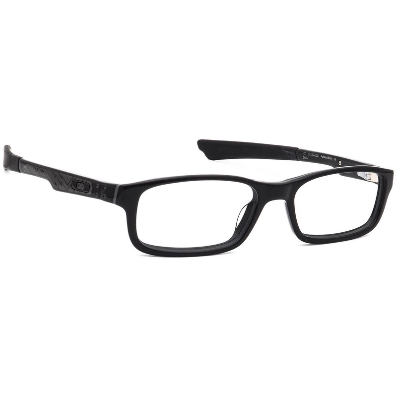Oakley Eyeglasses OX1060-0251 Bucket Polished Black Rectangular Frame 51[]17 140