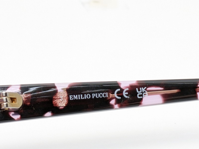 Emilio Pucci EP 5182 081 Purple Women's Eyeglasses Frames 55-16-140 gallery