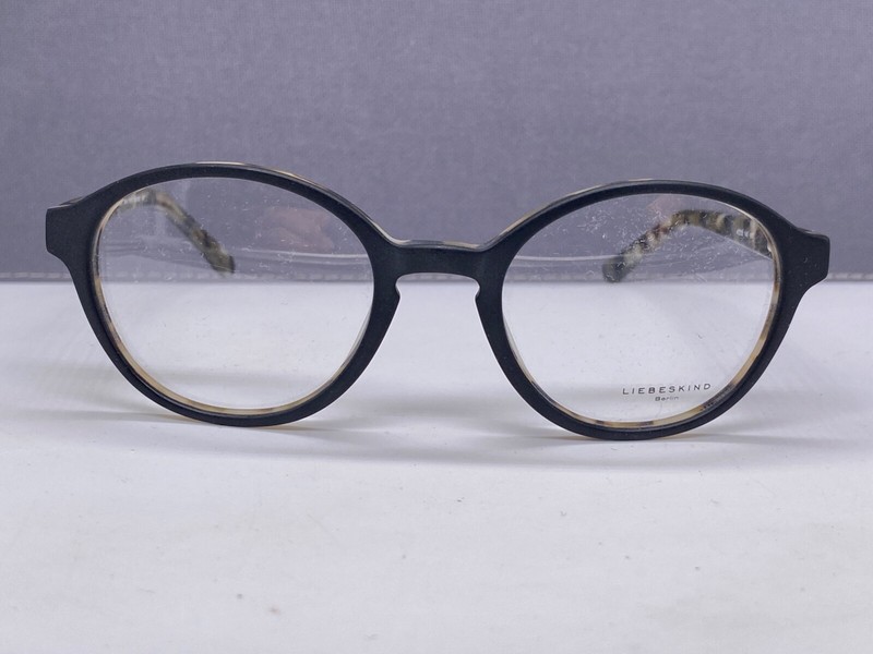 Liebeskind Eyeglasses Frames woman Round Small Black Braun Panto Plastic 11016 M