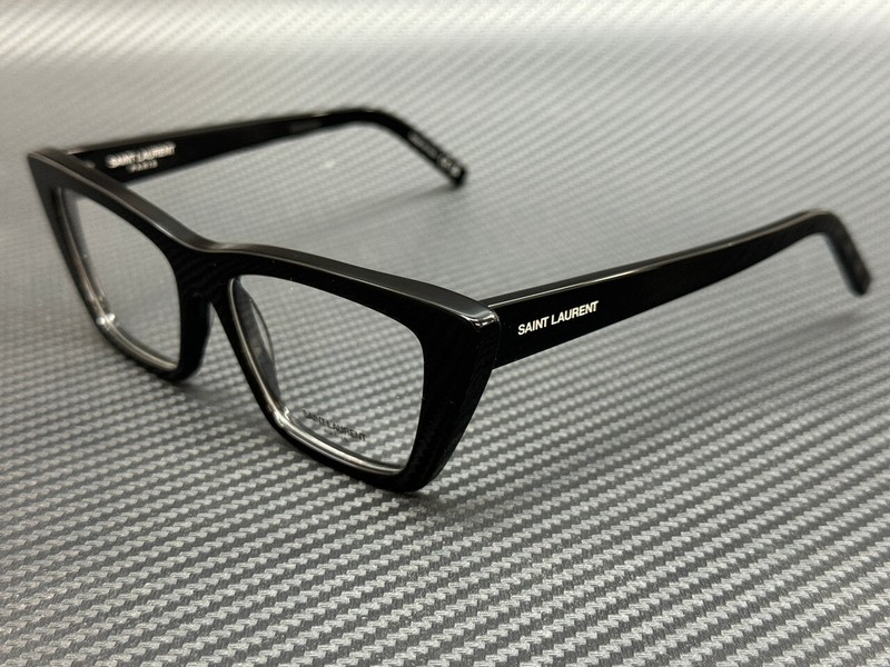 SAINT LAURENT SL 276 MICA OPT 003 Black Women’s Small 53 mm Eyeglasses