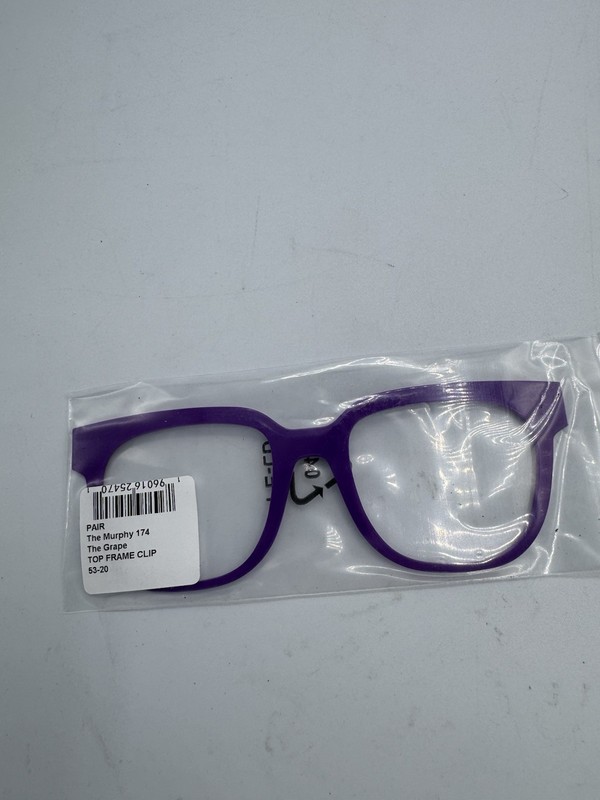 Pair Eyewear The Murphy The Grape Purple Top Frame Toppers gallery