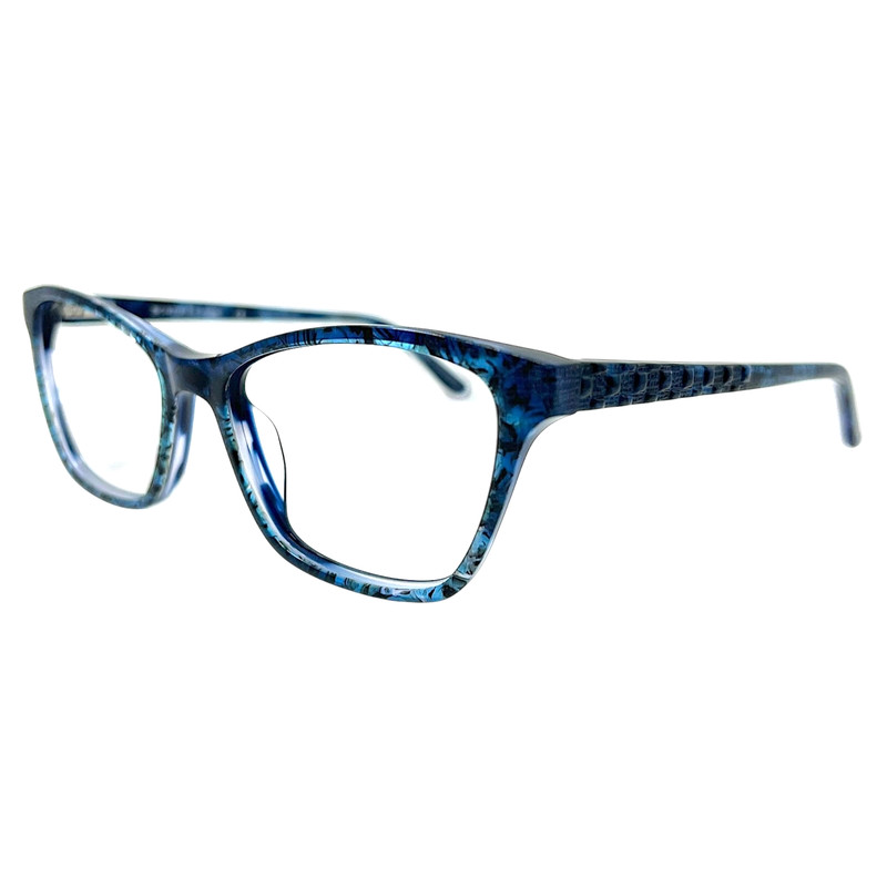 CINZIA – CIN5101 C1 53/16/135 – DENIM NAVY BLUE – NEW Authentic WOMEN EYEGLASSES