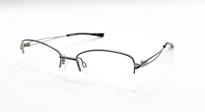 NEW CHARMANT CH29202 BL BLUE AUTHENTIC EYEGLASSES 51-18
