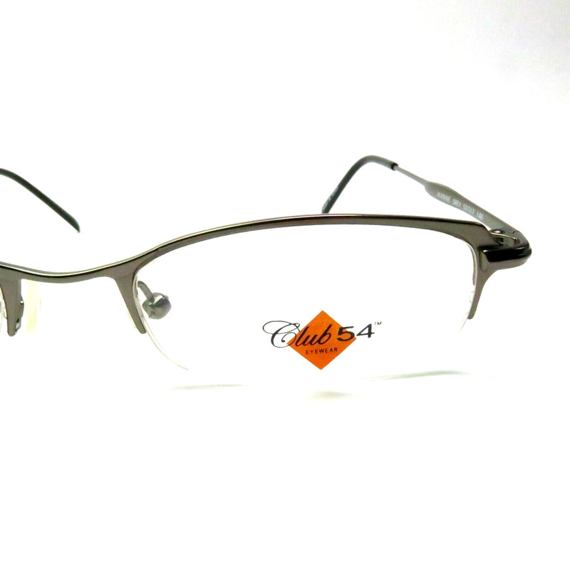 Lido West Club 54 EYEGLASSES GLASSES slim FRAME Jasmine Grey 50-17-140 gallery
