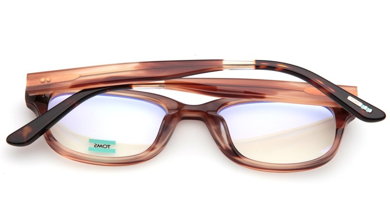 New TOMS SUSANA Brown Striped Eyeglasses Frame 51-19-147mm B36mm gallery