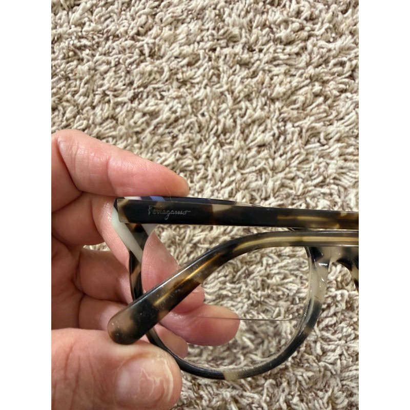 Salvatore Ferragamo SF2796 Eyeglasses Frames 053 52-18-140 Italy Replacement gallery