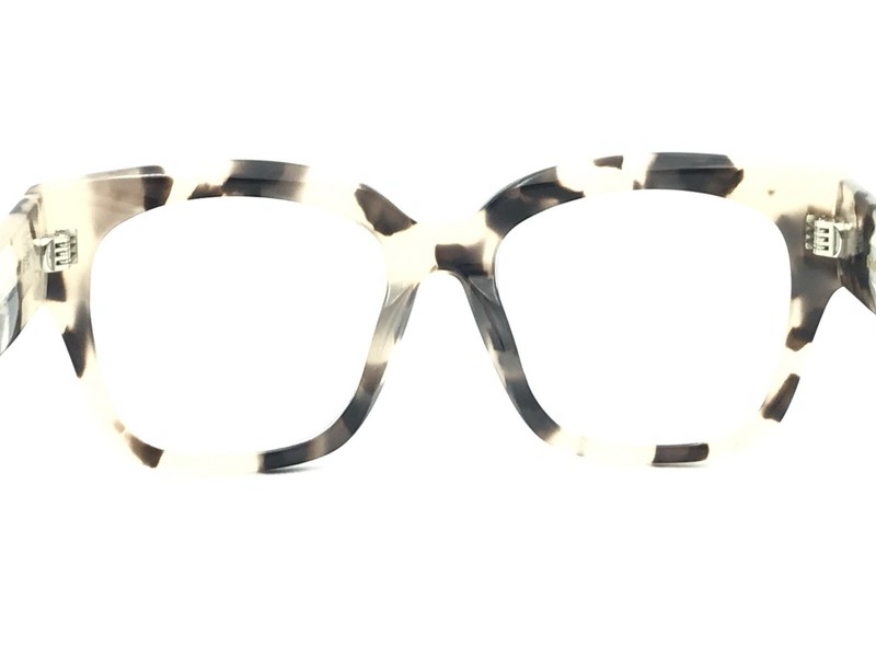 DIFF BELLA II CT-GG171 Women's Beige Tortoise Large Square Eyeglasses Frames gallery