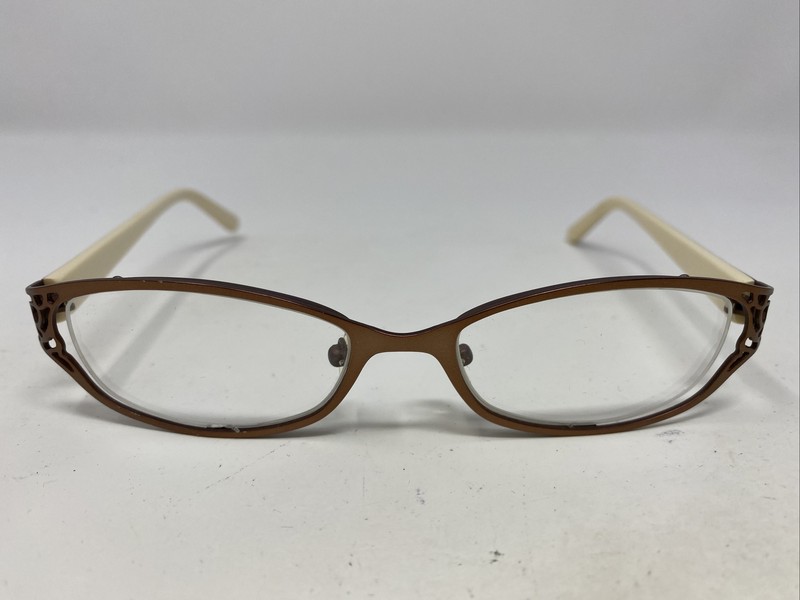 Karen Kane JUNIPER BROWN 49-17-135 Metal Full Rim Eyeglasses Frame 0272