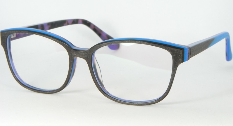 OU 75.465.01 0217 BRUSHED BROWN /BLUE EYEGLASSES GLASSES FRAME 52-16-138mm