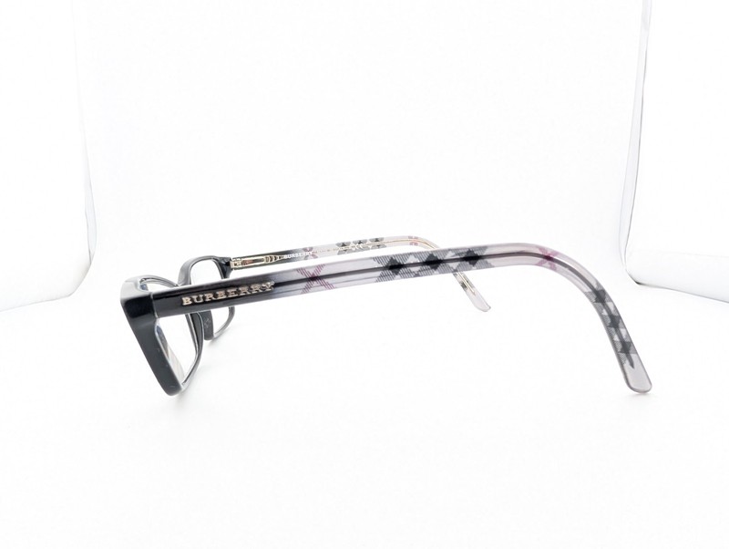 Burberry Eyeglasses Frames Only, B 2073 3164, 53-16-135, Black, Made in Italy gallery